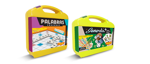 Juegos en Valija: Palabras Cruzadas y Generala